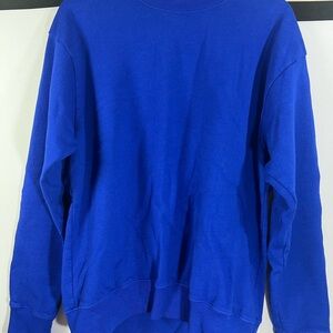 Sporty & Rich Men's Crewneck Sweater in Royal Blue